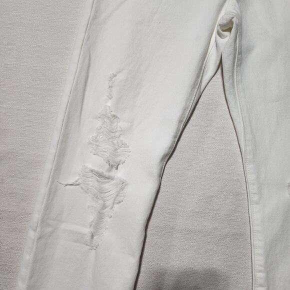 Levi's 501 original 27x30 sit at waist women-button fly white - Picture 4 of 8